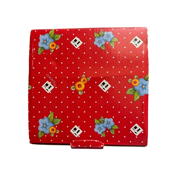 Vintage Enesco Mary Engelbreit Believe Mini Teapot & Cups Collectible Set Santa - Picture 11 of 11